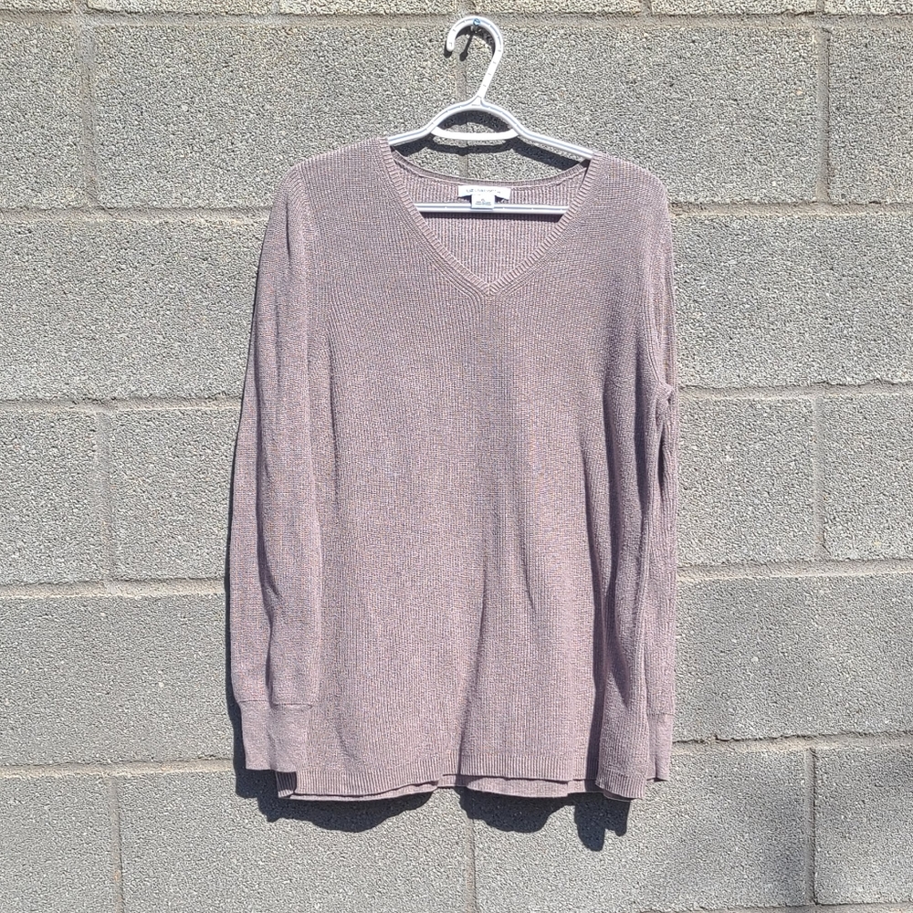 Vintage Liz Claiborne sweater with elbow patches